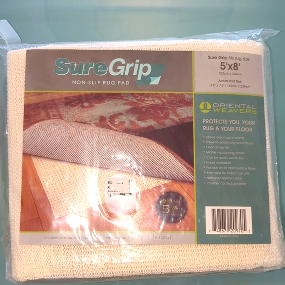 Oriental Weavers Sure Grip Non-Slip Rug Pad  5'x8' - Picture 1 of 5
